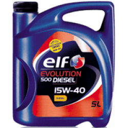 Elf Evolution 500 Turbo Diesel 15W40 5L